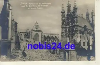 Löwen Rathaus zerstört *ca.1916