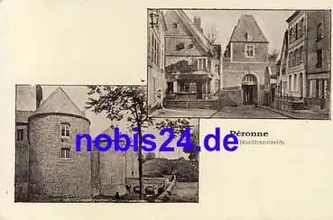 Peronne Burg Departement Somme o 1917