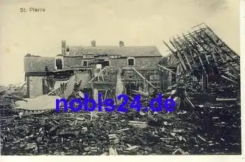 St. Pierre zerstörter Ort *ca.1916