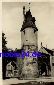 Mülhausen Bollwerkturm Elsass *ca.1915