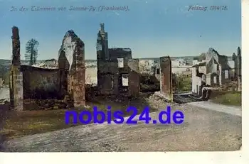 Somme Py Zerstörungt *ca.1915