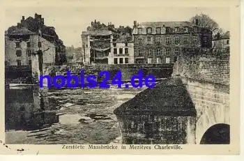 Mezieres Charleville Départements Ardennes o 1917
