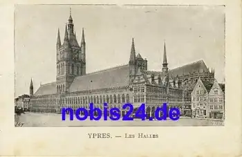 Ypres Les Halles o 1915