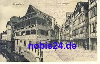 Strassburg Pflanzbadgasse o 1916