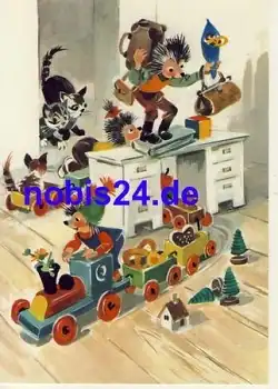 Mecki Igel mit Spielzeug Russland *1983