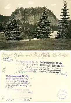 02797 Oybin Kurort mit Berg Druckvorlage *1966 Hanich1892