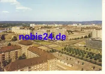 Dresden vom Rathaus o 1989