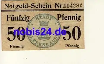 99880 Waltershausen Notgeld 50 Pfennige um 1920