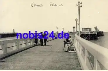 Ostende L Estacade *ca.1920