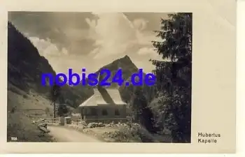 87541 Alpen Hubertuskapelle o 1932