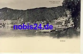 82432 Urfeld 3 Fach-Klappkarte *ca.1920
