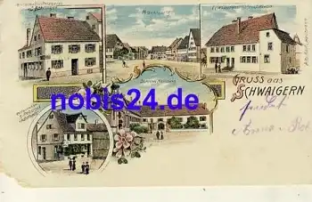 74193 Schwaigern Litho o 1911
