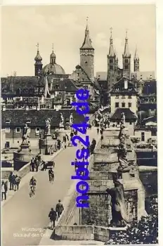 Würzburg Domblick *ca.1928