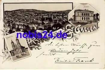 St. Gallen Litho o 1897