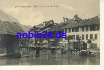Interlaken Alte Häuser *ca.1920
