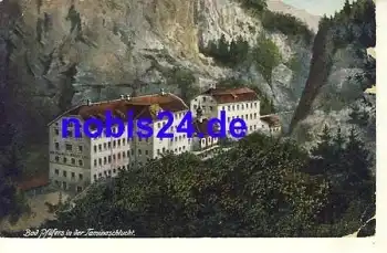 Bad Pfäfers Taminaschlucht Schweiz o 1914