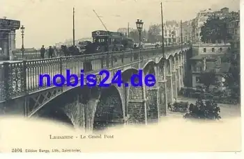 Lausanne Le Grand Pont *ca.1915