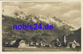 Andermatt Kirche o 1934