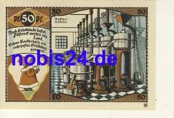 07381 Pößneck Notgeld 50 Pfennige um 1920