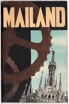Mailand Reiseführer 48 Seiten 1936