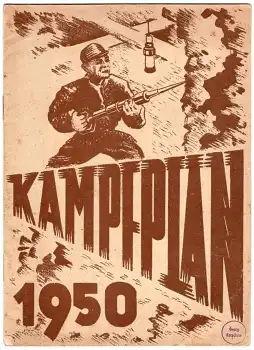 IG Wismut  Kampfplan 1950 Heft  16 Seiten