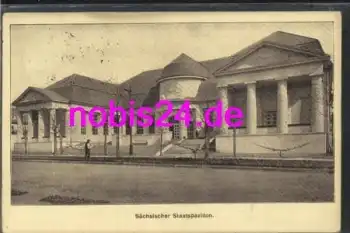 Leipzig Internationale Baufachausstellung Karte Nr.27 o 15.7.1913