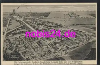 Leipzig Internationale Baufachausstellung Karte Nr.118 o 3.10.1913