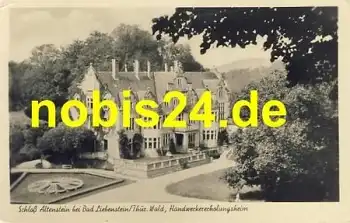 36448 Altenstein Schloss Handwerkerheim o 2.6.1958