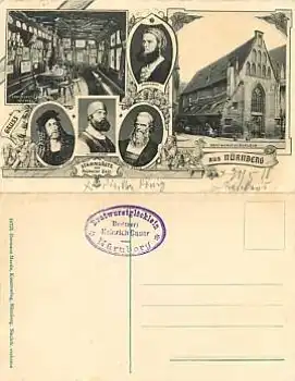 Nürnberg Bratwurstglöcklein  *ca.1905