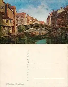 Nürnberg Fleischbrücke  *ca.1920