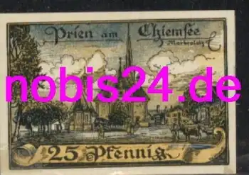 83209 Prien Notgeld 25 Pfennige um 1920