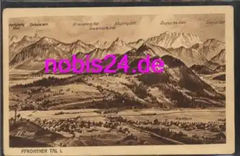 87459 Pfrontner Tal und Umgebung *ca.1930