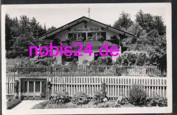 83670 Bad Heilbrunn Pension Haus am Wald  *ca.1940
