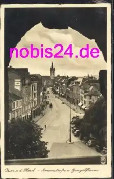 Trier Simeonstrasse Gangolfturm o 22.10.1939