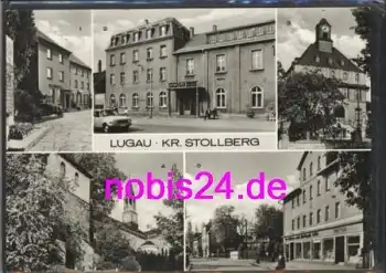 09385 Lugau Denkmal Sparkasse o ca.1973