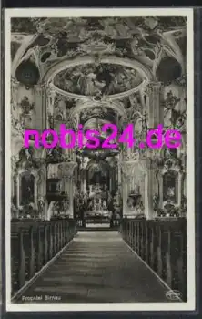 83410 Birnau Propstei Innenansicht *ca.1920