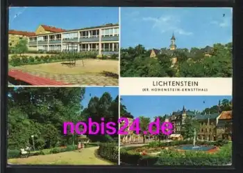 09350 Lichtenstein Schloß Neubauten o 27.11.1977
