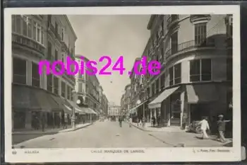 Malaga Calle Marques De Larios o 1932