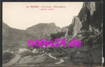 Malaga El Chorro Vista general *ca.1920