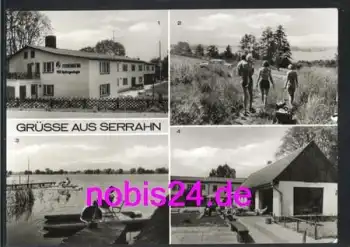 17237 Serrahn Tretboot Gasthaus Heim o ca.1978