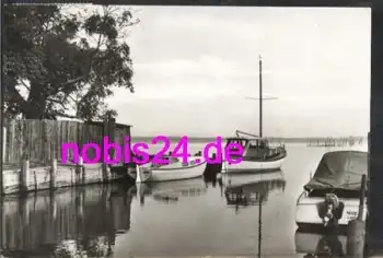 17438 Lassan Boote im Fischerhafen o ca.1977