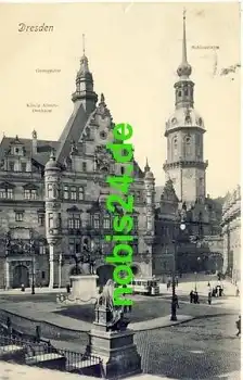Dresden Georgentor Schlossturm o 7.5.1908