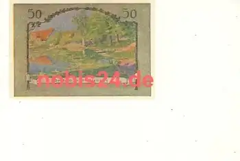 06507 Stecklenberg Notgeld 50 Pfennige um 1920