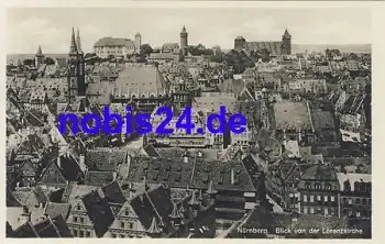 Nürnberg von der Lorenzkirche *ca.1930