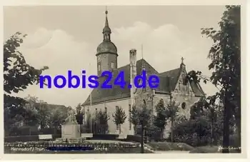07629 Hermsdorf Kirche o ca.1958