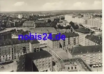 Dresden vom Rathausturm o 1967