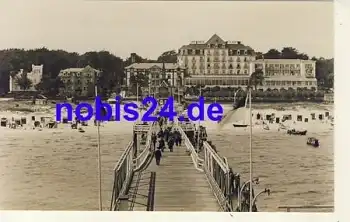 17424 Heringsdorf Kaiser Wilhelmbrücke *ca.1930