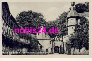 09328 Rochsburg Schloss Heimatmuseum *ca.1955