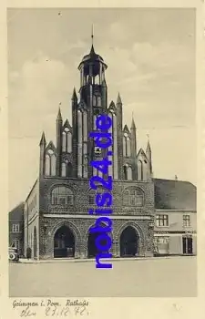 18507 Grimmen Rathaus o 1942