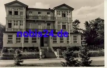 17454 Zinnowitz Erholungsheim Reisebüro *ca.1962